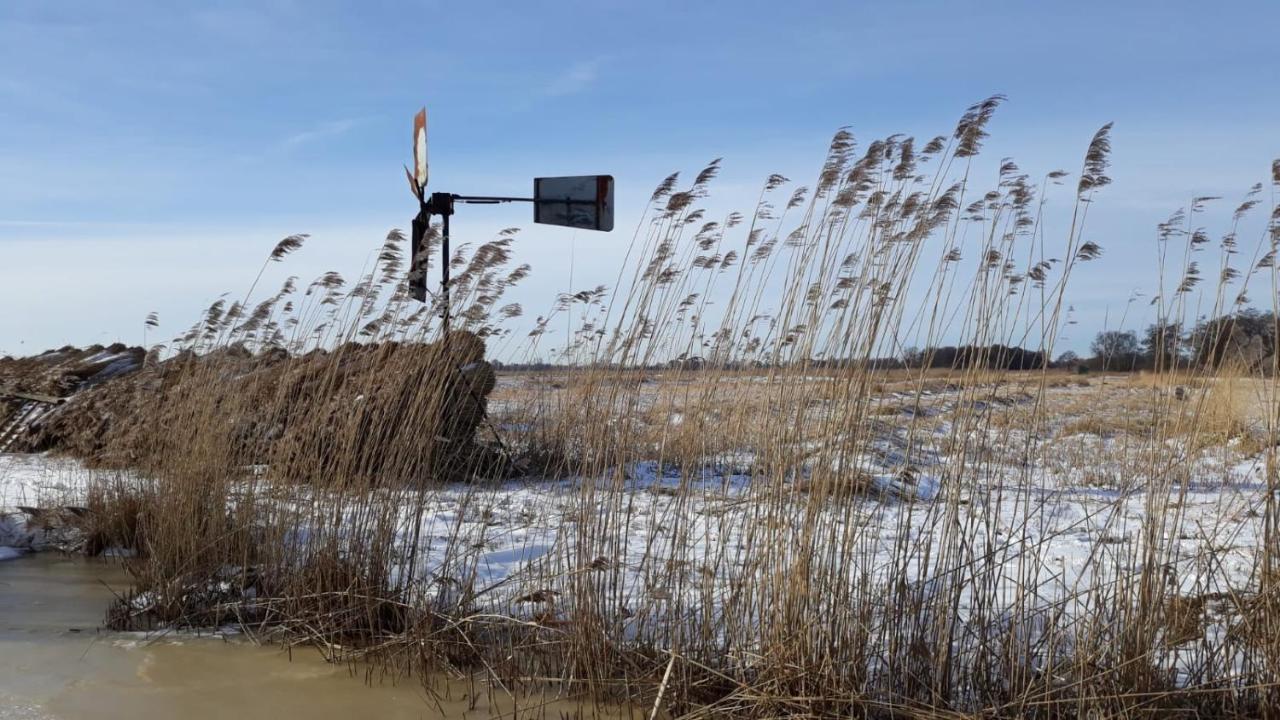 Wuivend Riet Gelegen Op Resort Venetie Giethoorn Zewnętrze zdjęcie